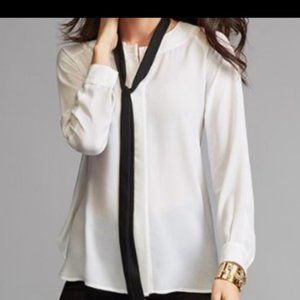 CAbi Tuxedo Blouse L